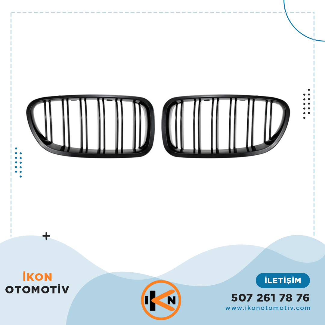 BMW F10 PARLAK SİYAH ÇİFT ÇITA PANJUR BA 0103198