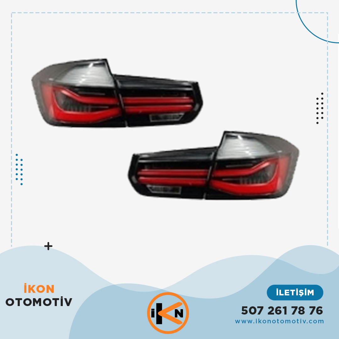 BMW F30 BLACK LİNE STOP SETİ 63212450103